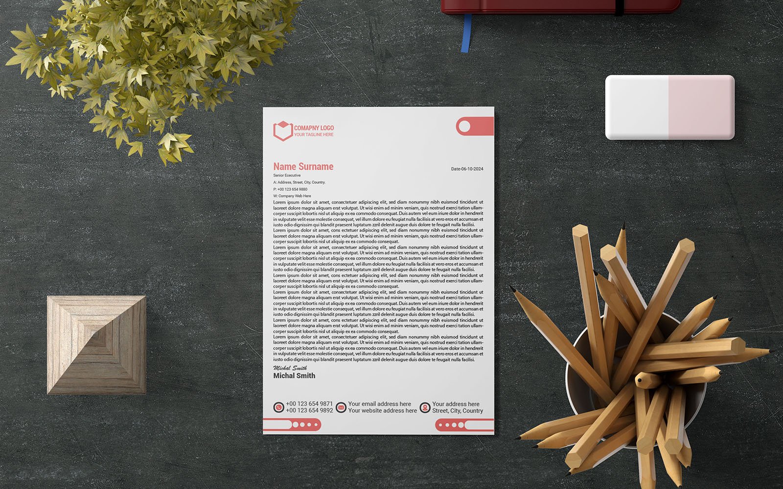 Branding Letterhead Template Design_Y2