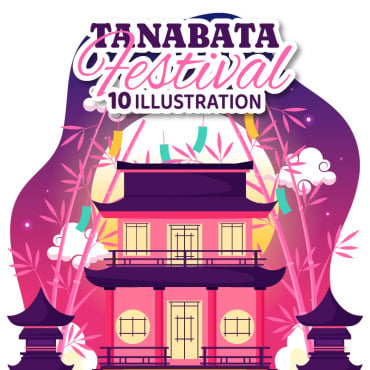 <a class=ContentLinkGreen href=/fr/kits_graphiques_templates_illustrations.html>Illustrations</a></font> festival tanabata 417034