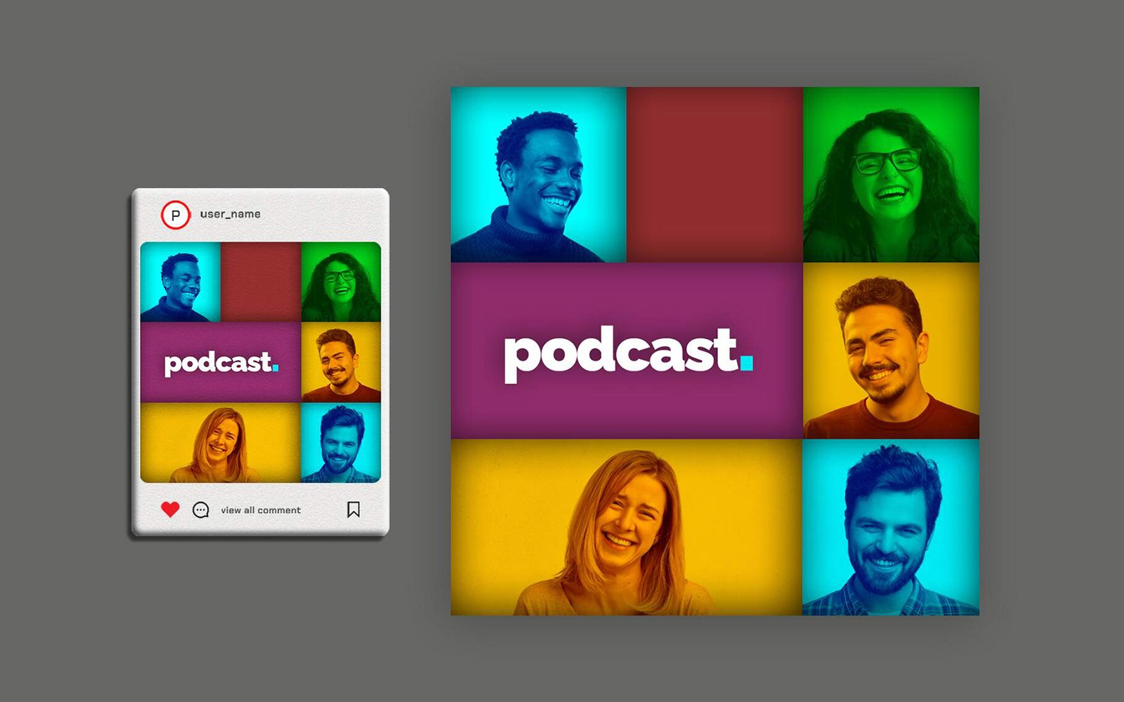 Podcast Social Media Post Template 03