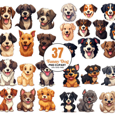 Dog Puppy Illustrations Templates 417107