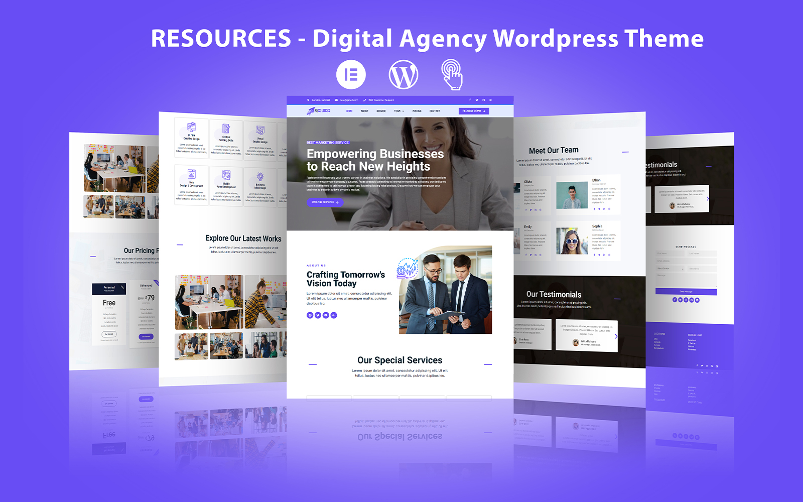 Resources - Digital Agency WordPress Theme