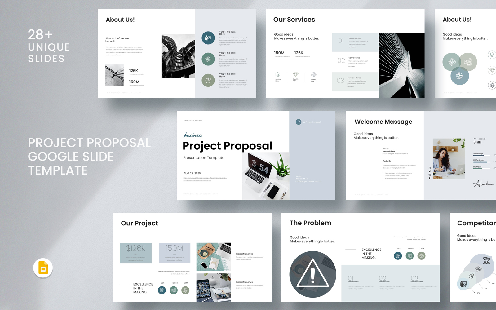 Project Proposal Google Slide Template_