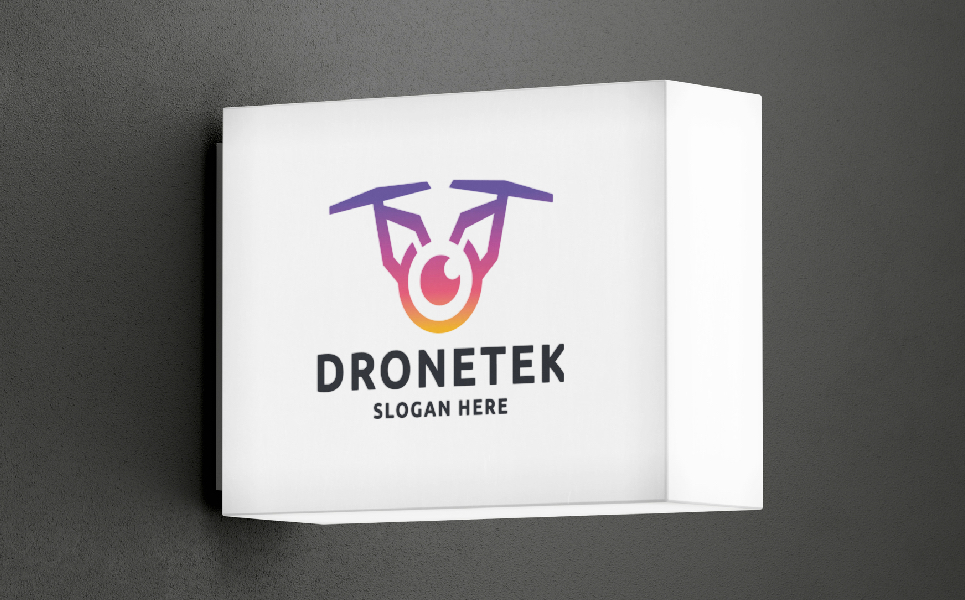 Drone Technology Professional Logo