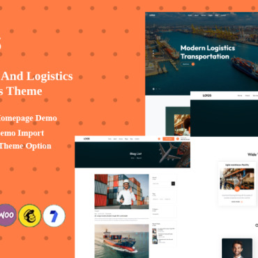 Cargo Business WordPress Themes 417438