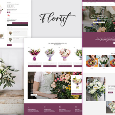 Bouquet Clean Shopify Themes 417449
