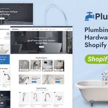 Plumbing Responsive Shopify Themes 417450