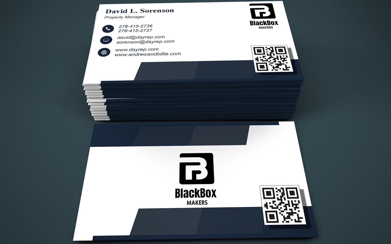 Sleek Visiting Card Design for a Lasting Impression