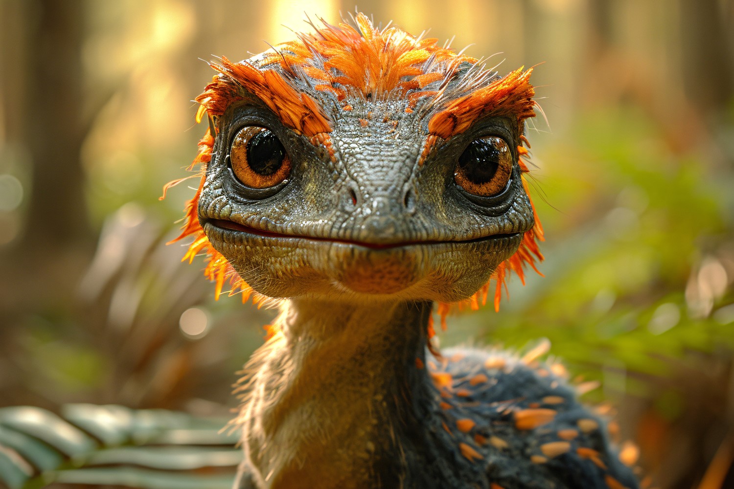 Velociraptor Dinosaur realistic Photography 4