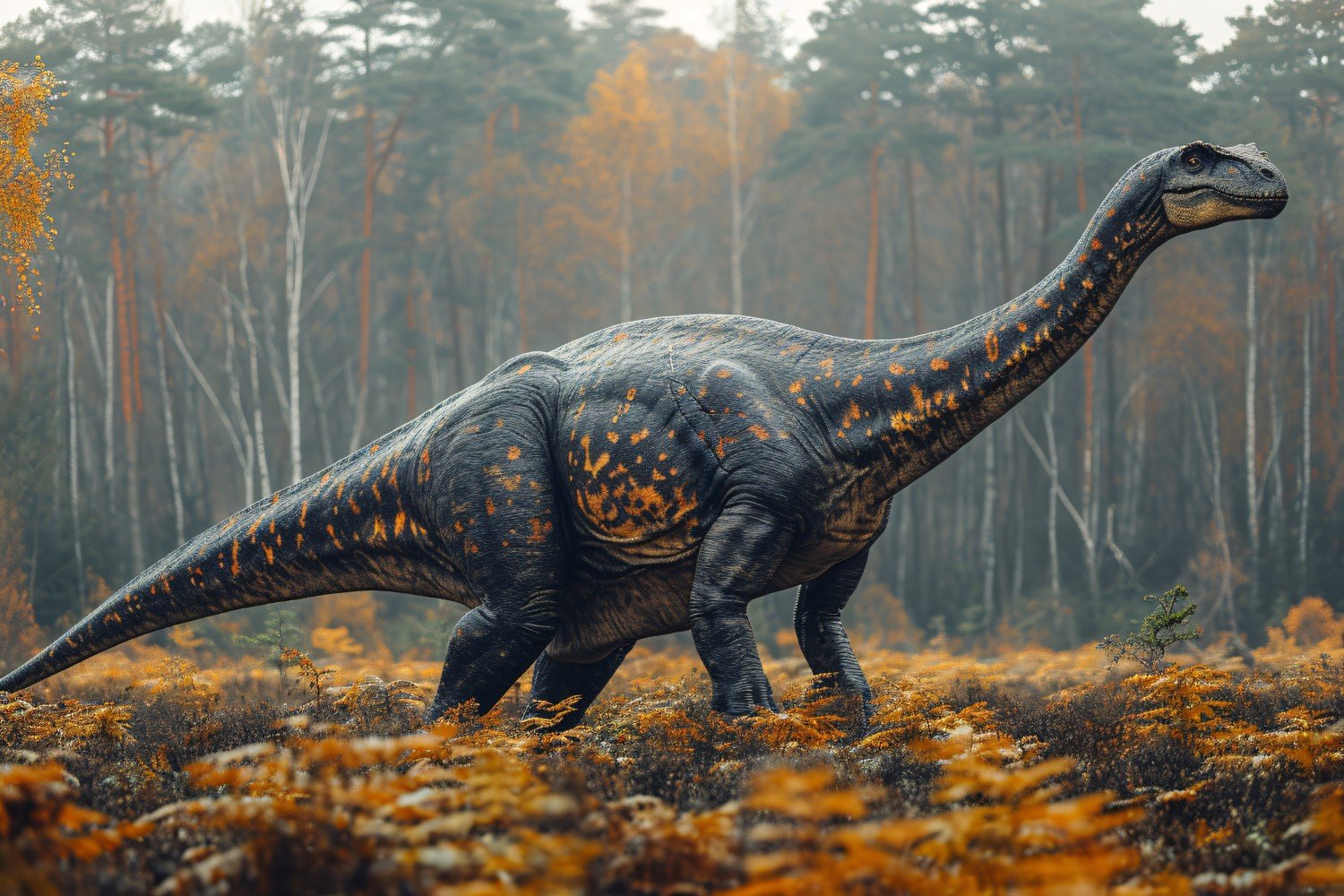 Brachiosaurus Dinosaur realistic Photography 2