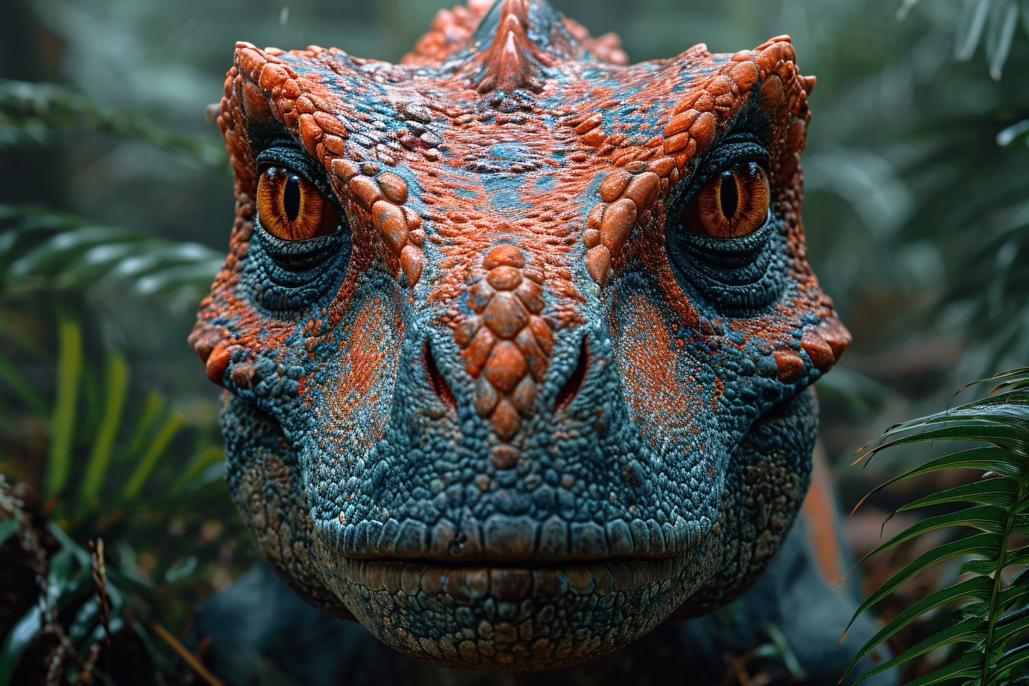 Carnotaurus Dinosaur realistic Photography 2