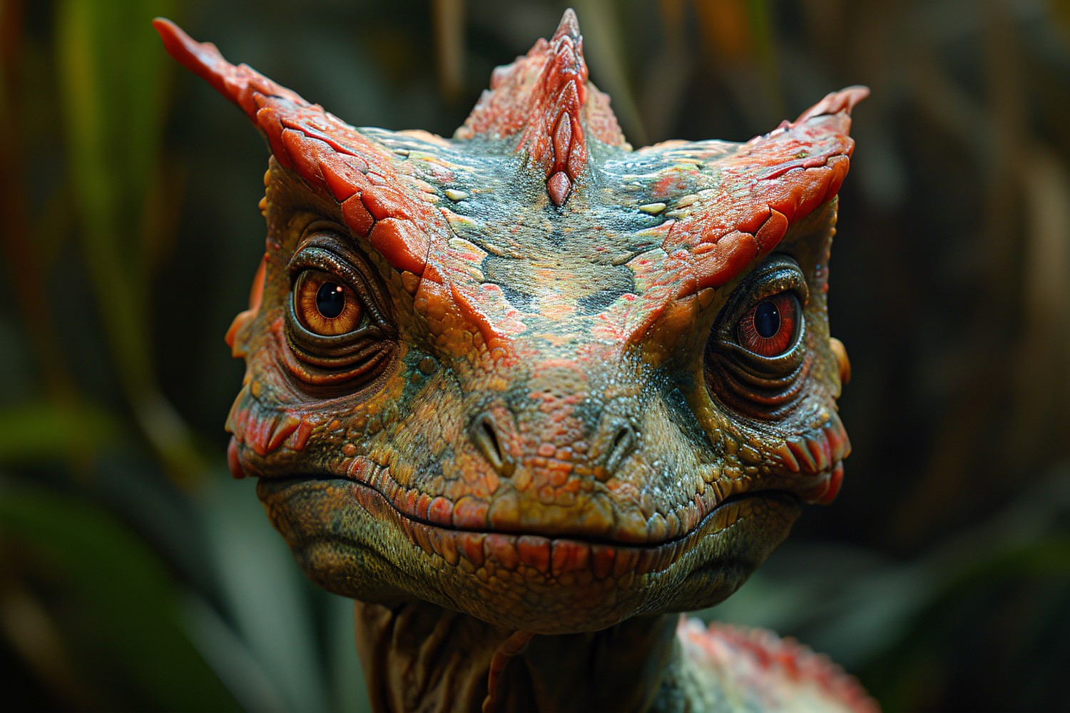 Dilophosaurus Dinosaur realistic Photography 3