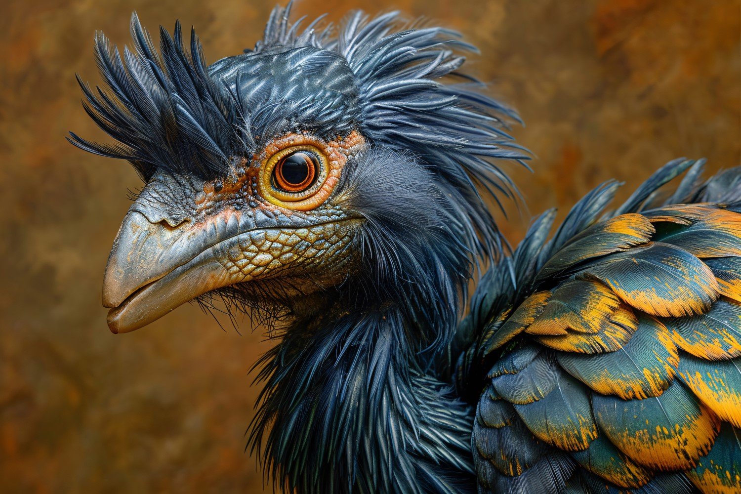 Archaeopteryx Dinosaur realistic Photography 1