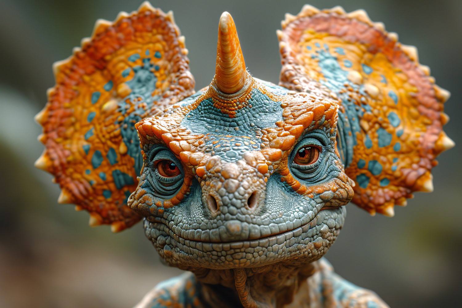 Pachycephalosaurus Dinosaur realistic Photography 4