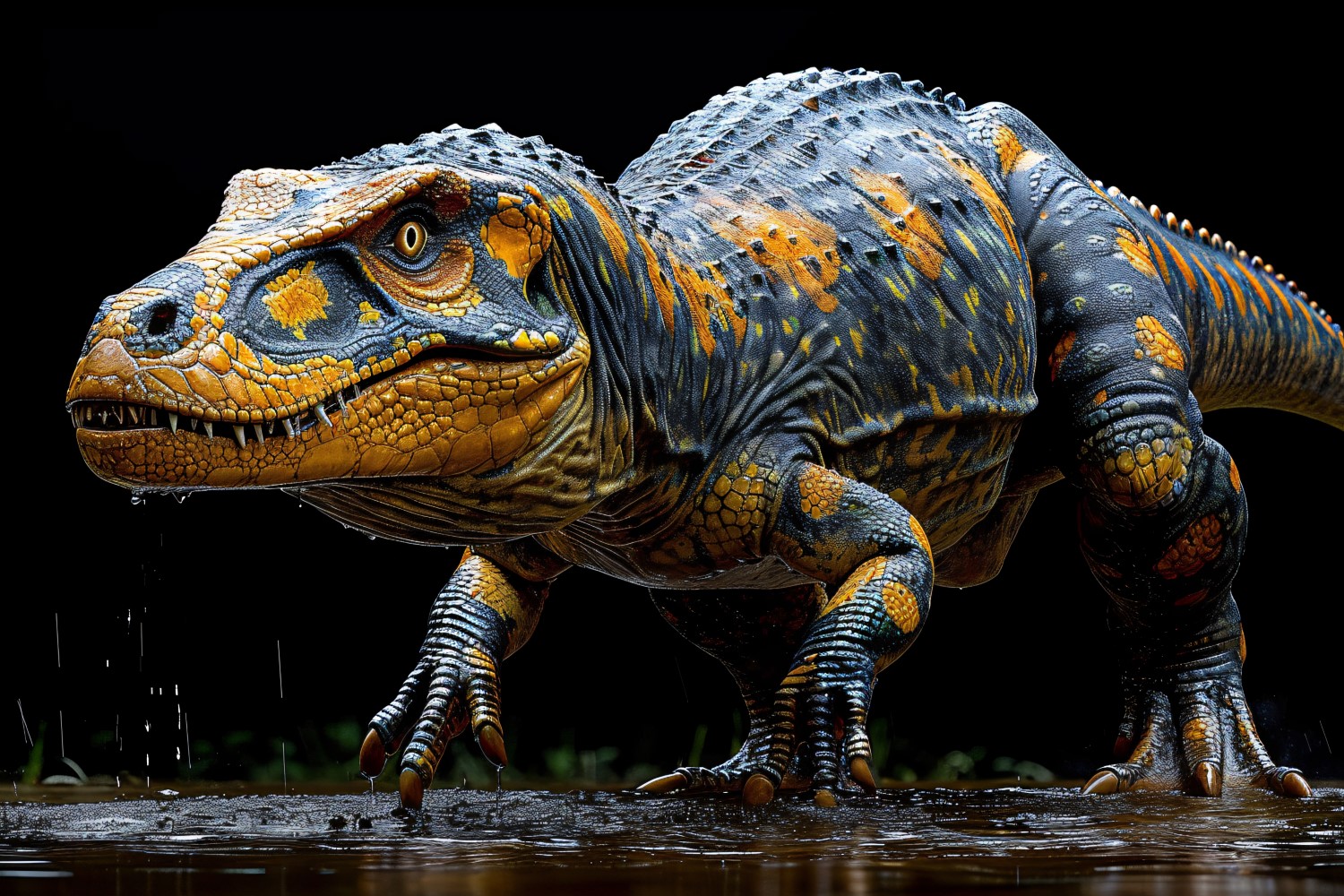 Baryonyx Dinosaur realistic Photography 4