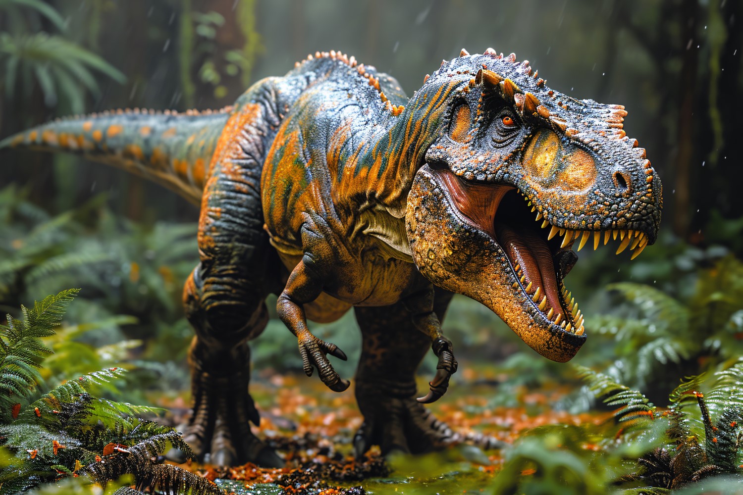 Allosaurus Dinosaur realistic Photography 2.