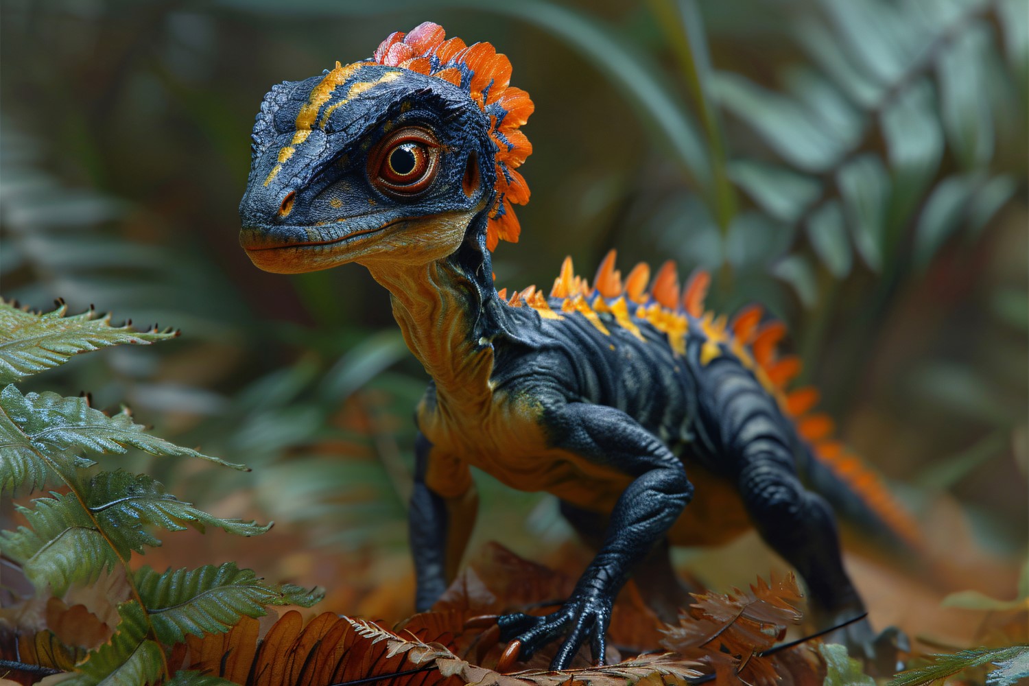 Oviraptor Dinosaur realistic Photography 1