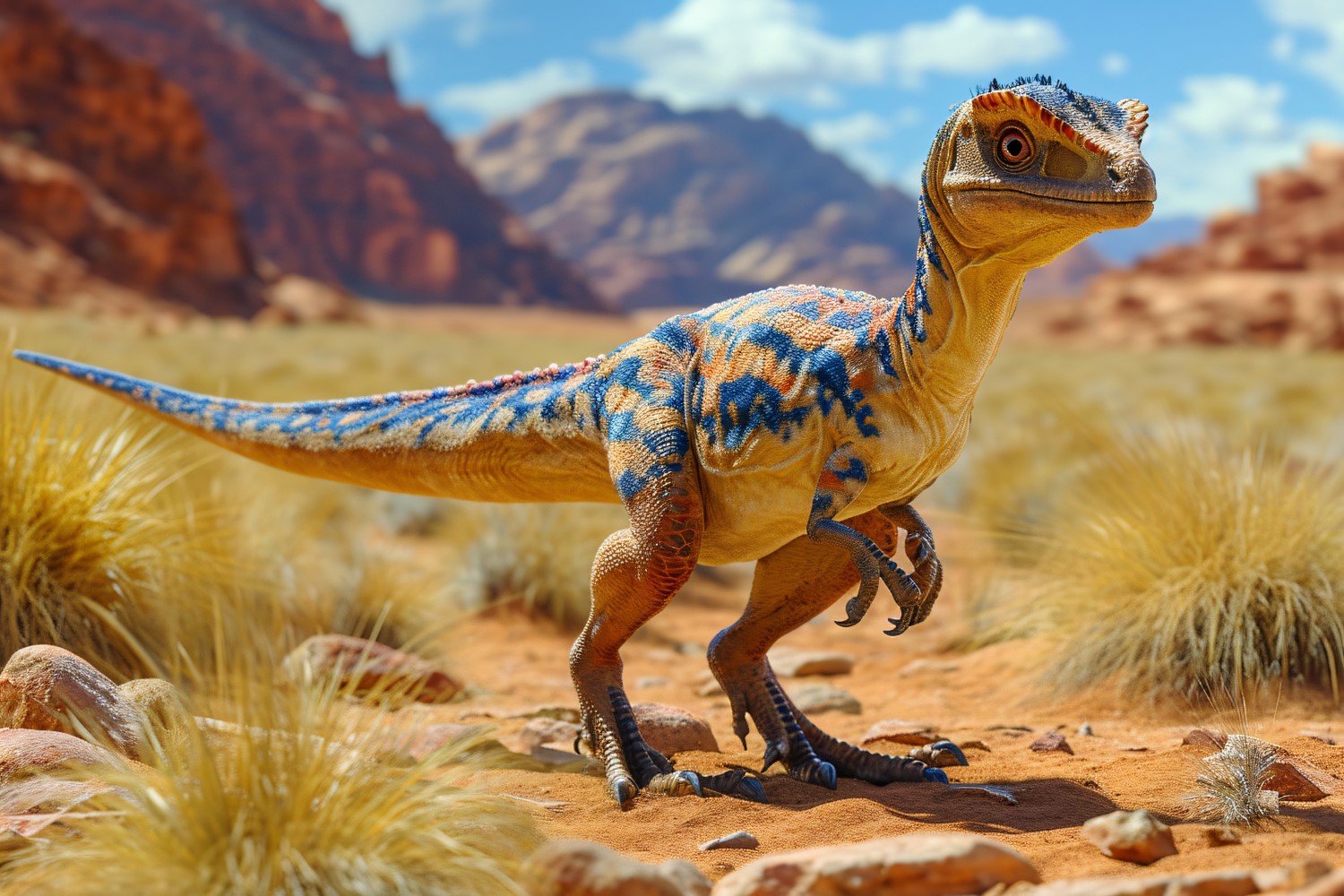 Oviraptor Dinosaur realistic Photography 2