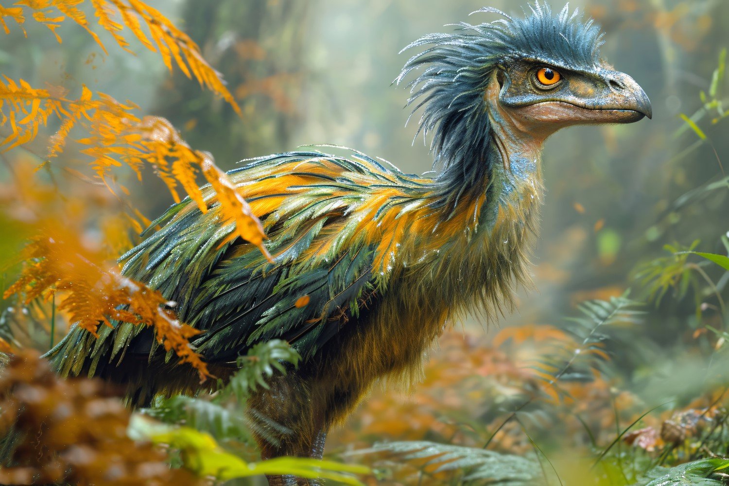 Oviraptor Dinosaur realistic Photography 4