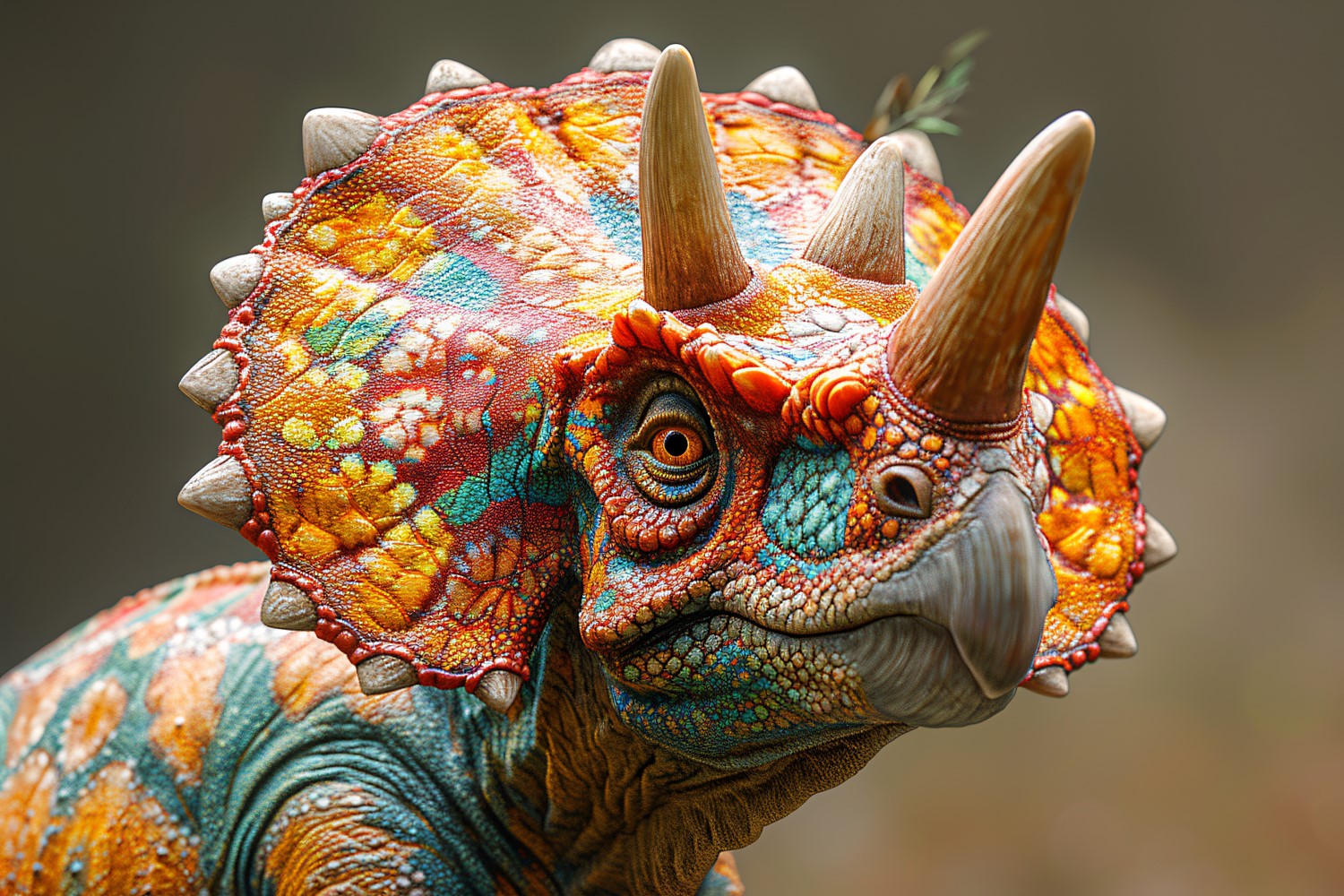 Protoceratops Dinosaur realistic Photography 2