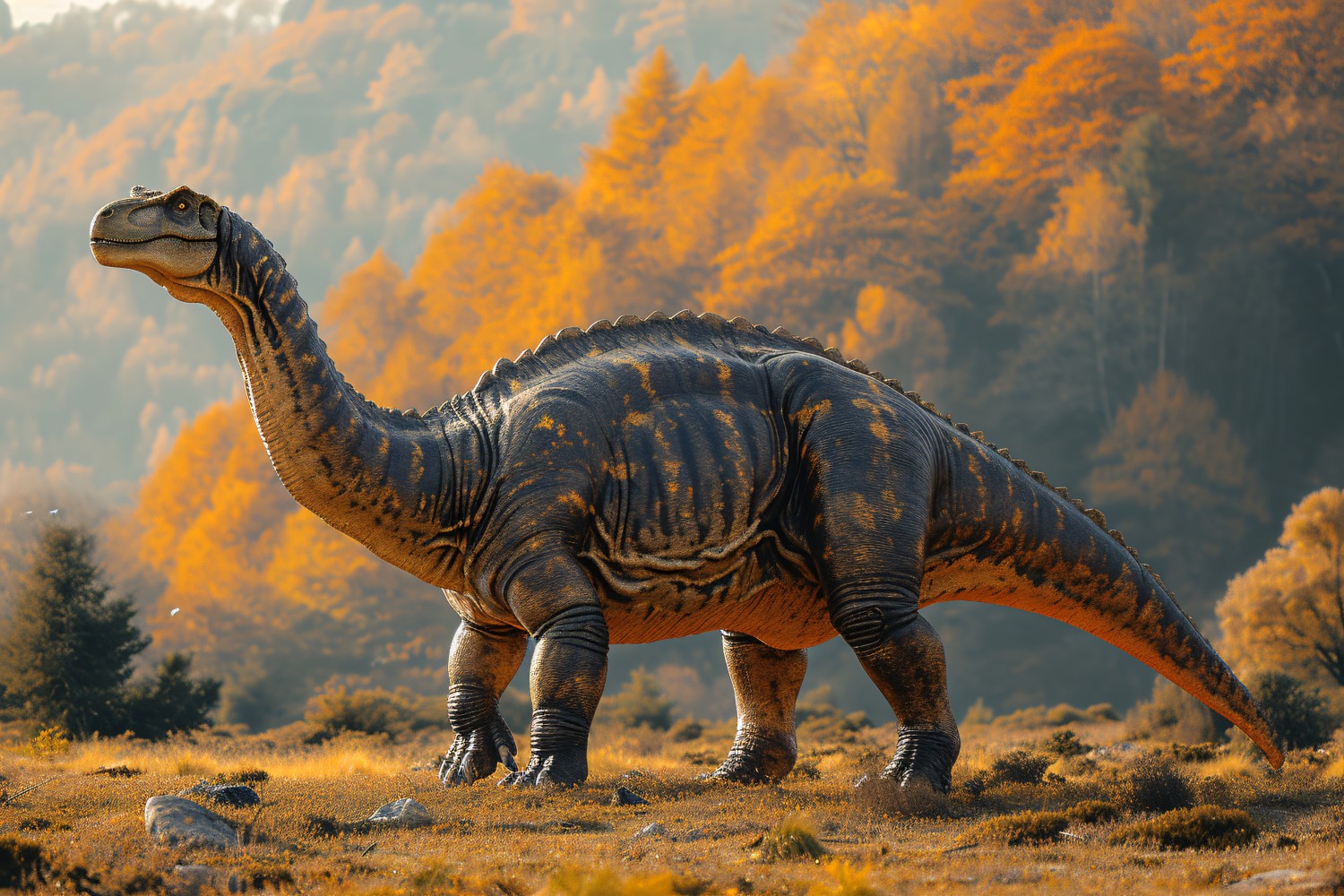 Iguanodon Dinosaur realistic Photography 3.