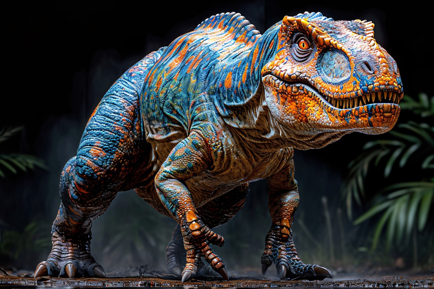 Heterodontosaurus Dinosaur realistic Photography 2