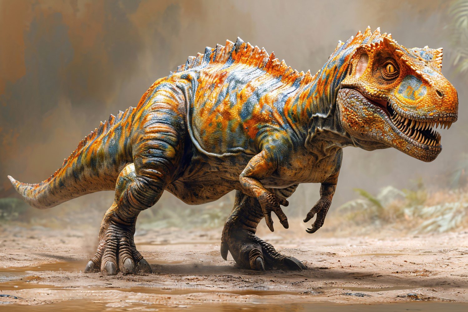 Heterodontosaurus Dinosaur realistic Photography 4