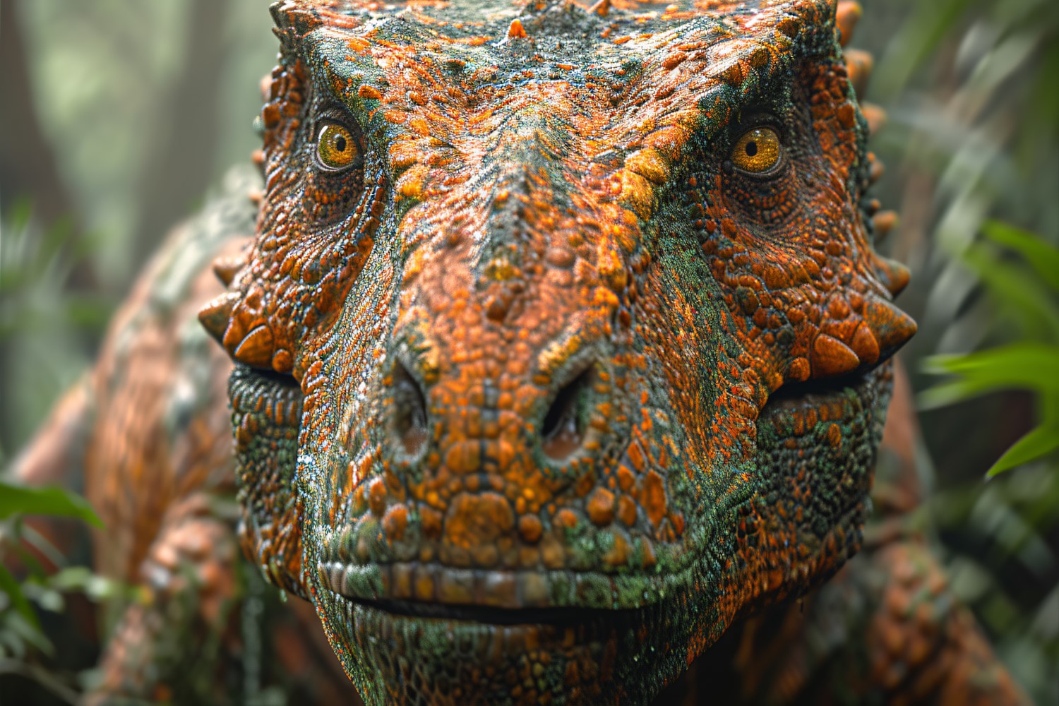 Carnotaurus Dinosaur realistic Photography 2.