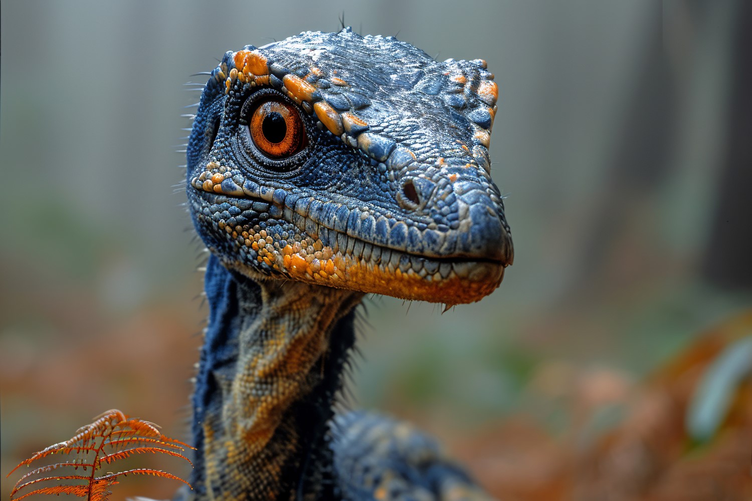 Oviraptor Dinosaur realistic Photography 2.