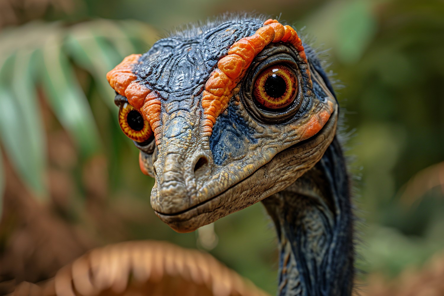 Oviraptor Dinosaur realistic Photography 4.