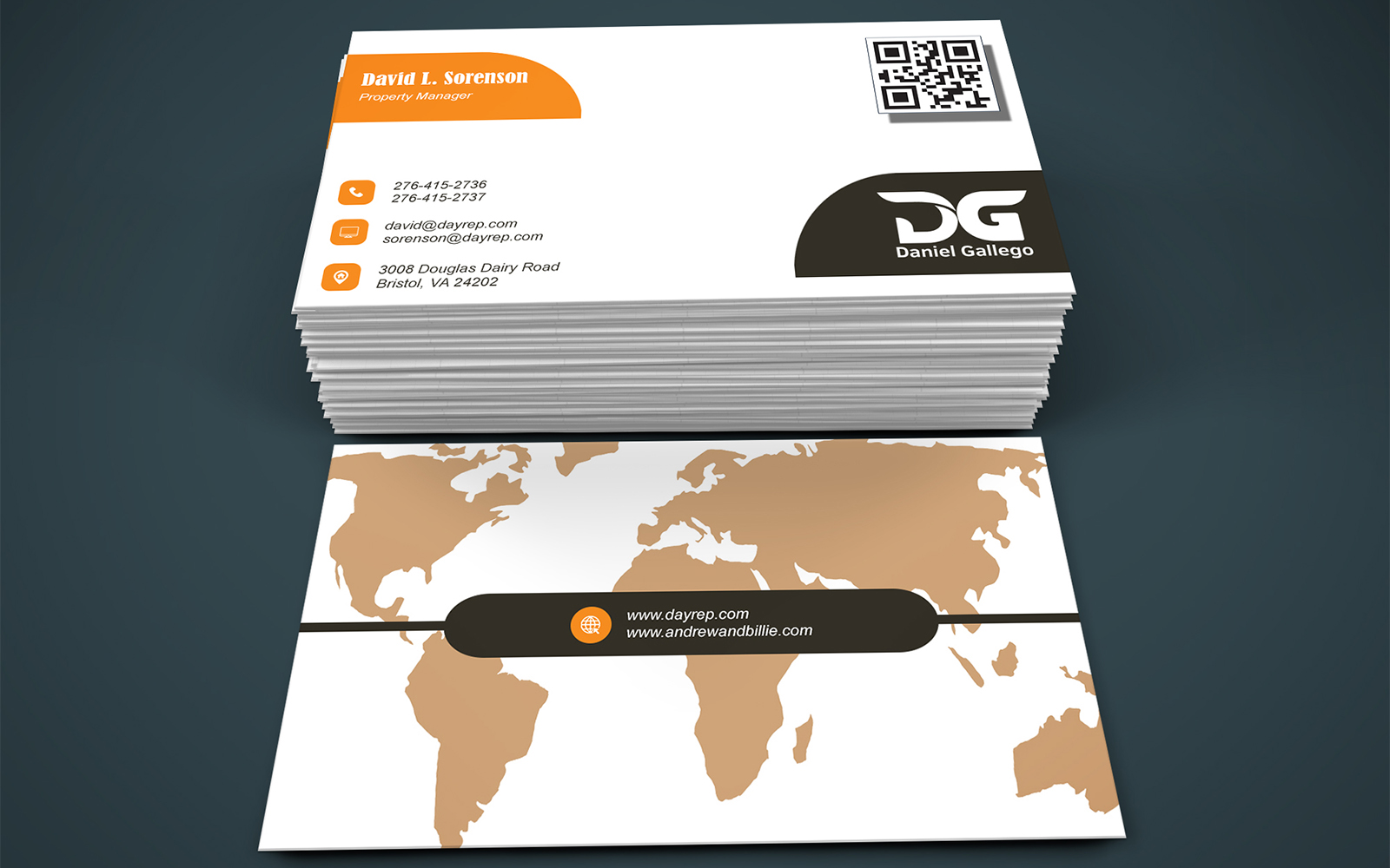 Modern Business Card Design Fully Customizable and Stylish