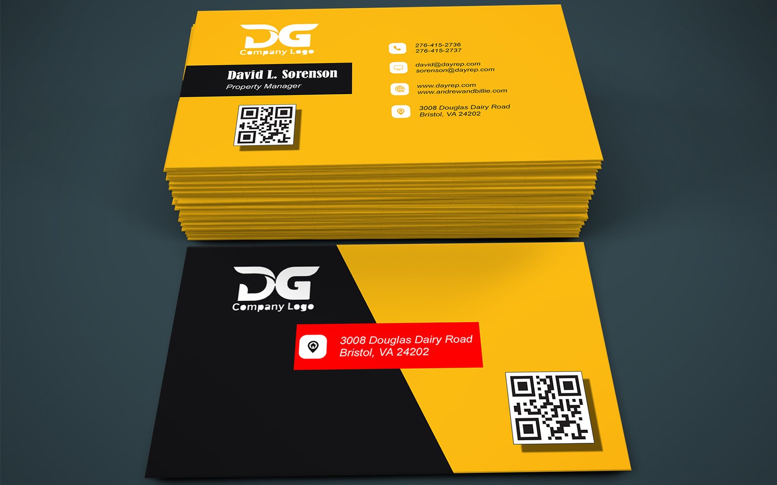 Modern Business Card Templates Impress clients