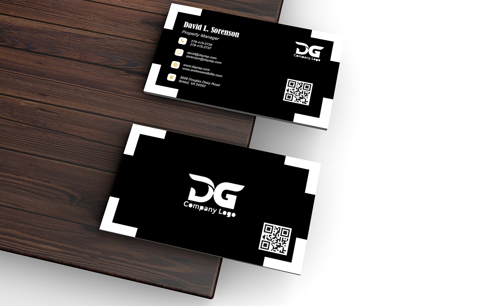 Sleek Visiting Card Design for Lasting Impression