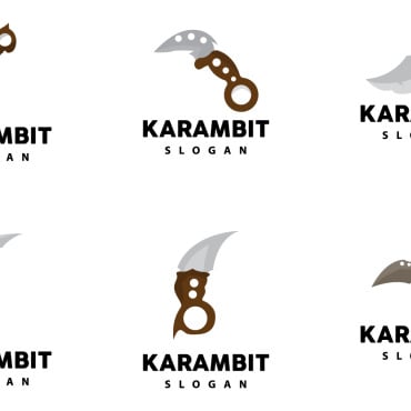 Karambit Katana Logo Templates 417891