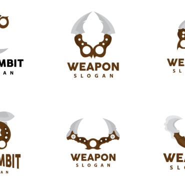 Karambit Katana Logo Templates 417894
