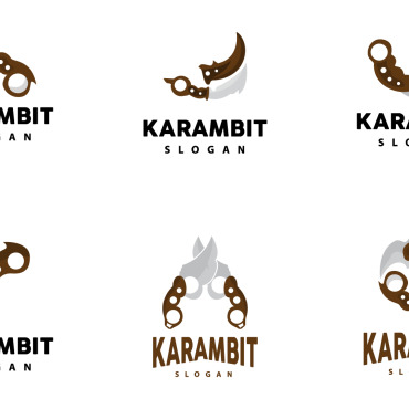 Karambit Katana Logo Templates 417896