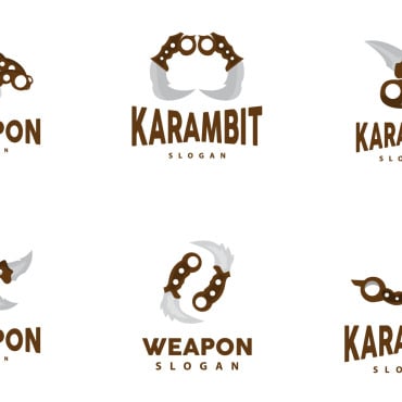 Karambit Katana Logo Templates 417897