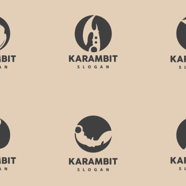 Karambit Katana Logo Templates 417898