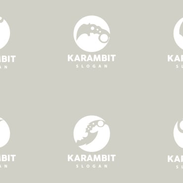 Karambit Katana Logo Templates 417899