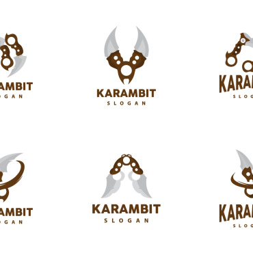 Karambit Katana Logo Templates 417903