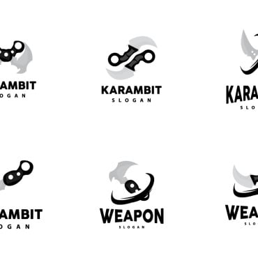 Karambit Katana Logo Templates 417904
