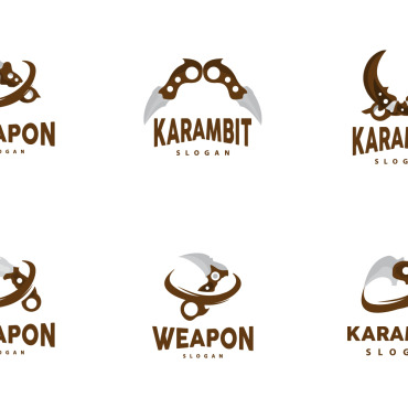 Karambit Katana Logo Templates 417905