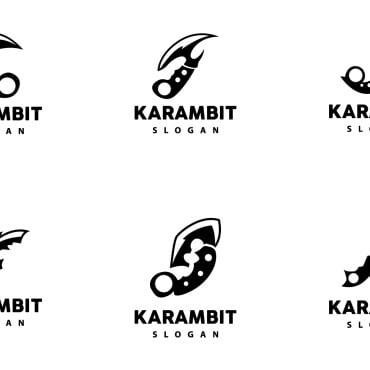 Karambit Katana Logo Templates 417906
