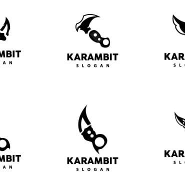 Karambit Katana Logo Templates 417907