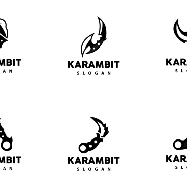 Karambit Katana Logo Templates 417908