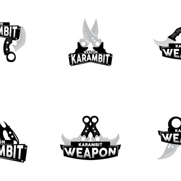 Karambit Katana Logo Templates 417910