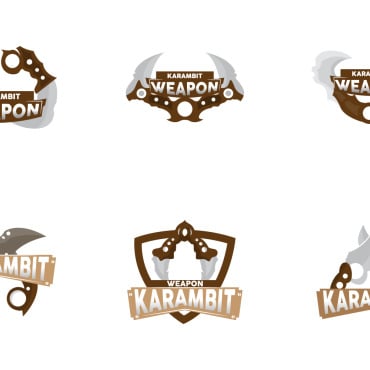 Karambit Katana Logo Templates 417913