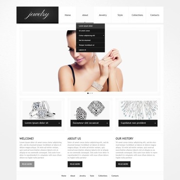 Brand Collections Responsive Website Templates 41831