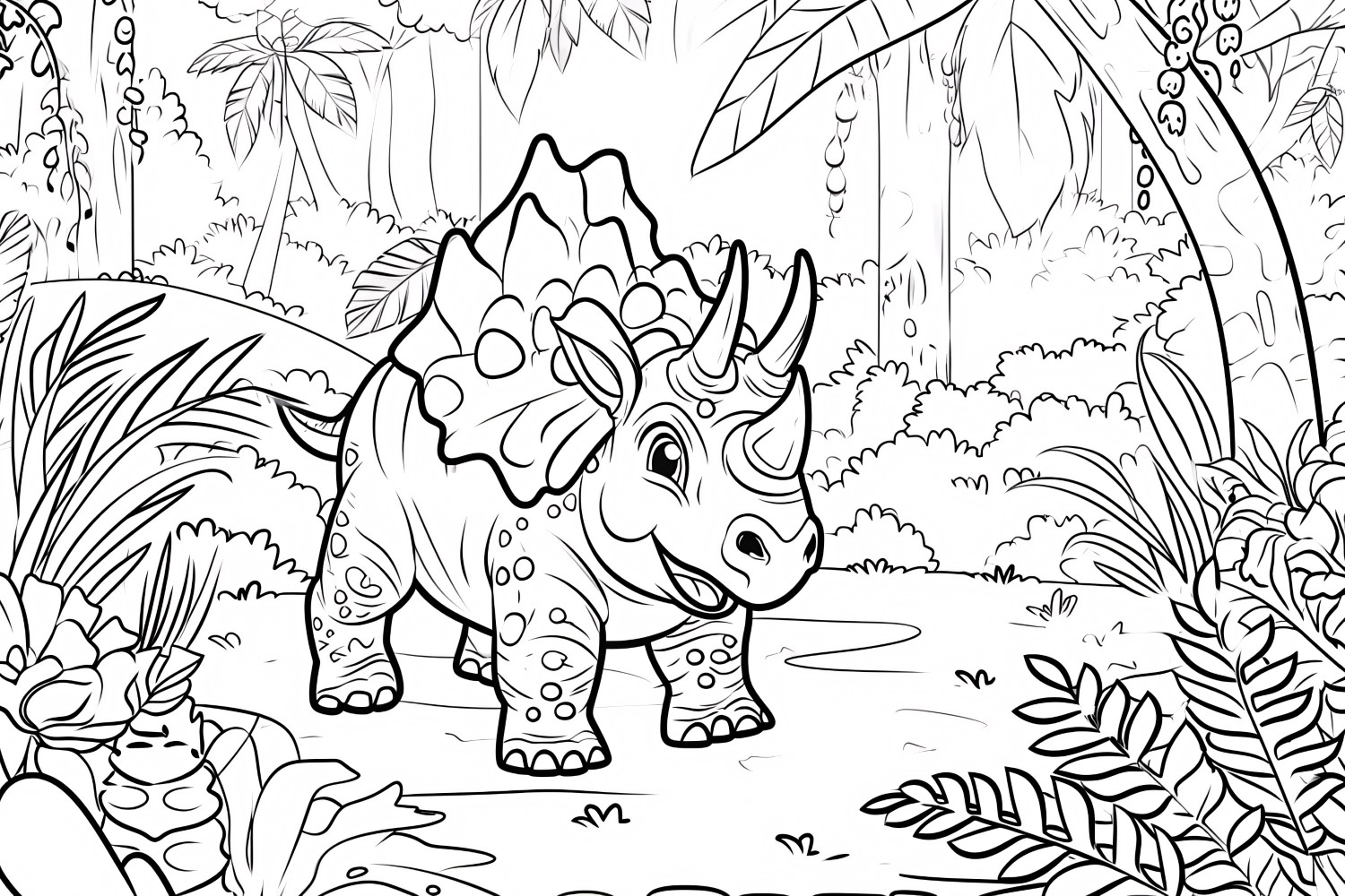 Euoplocephalus Dinosaur Colouring Pages 3