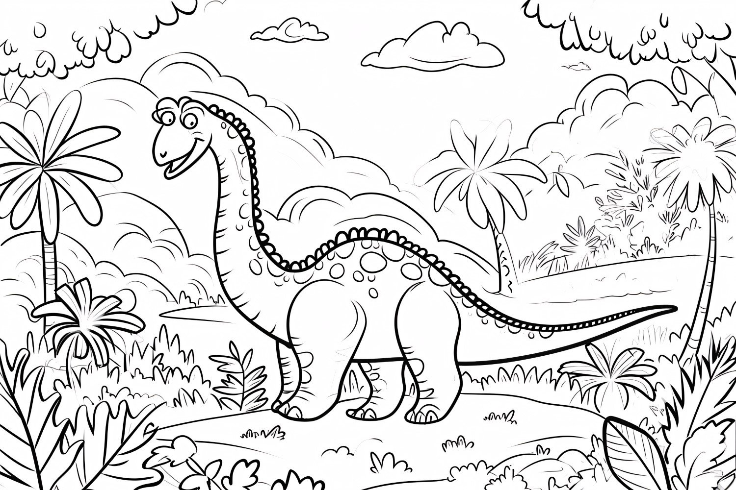 Sauropelta Dinosaur Colouring Pages 2