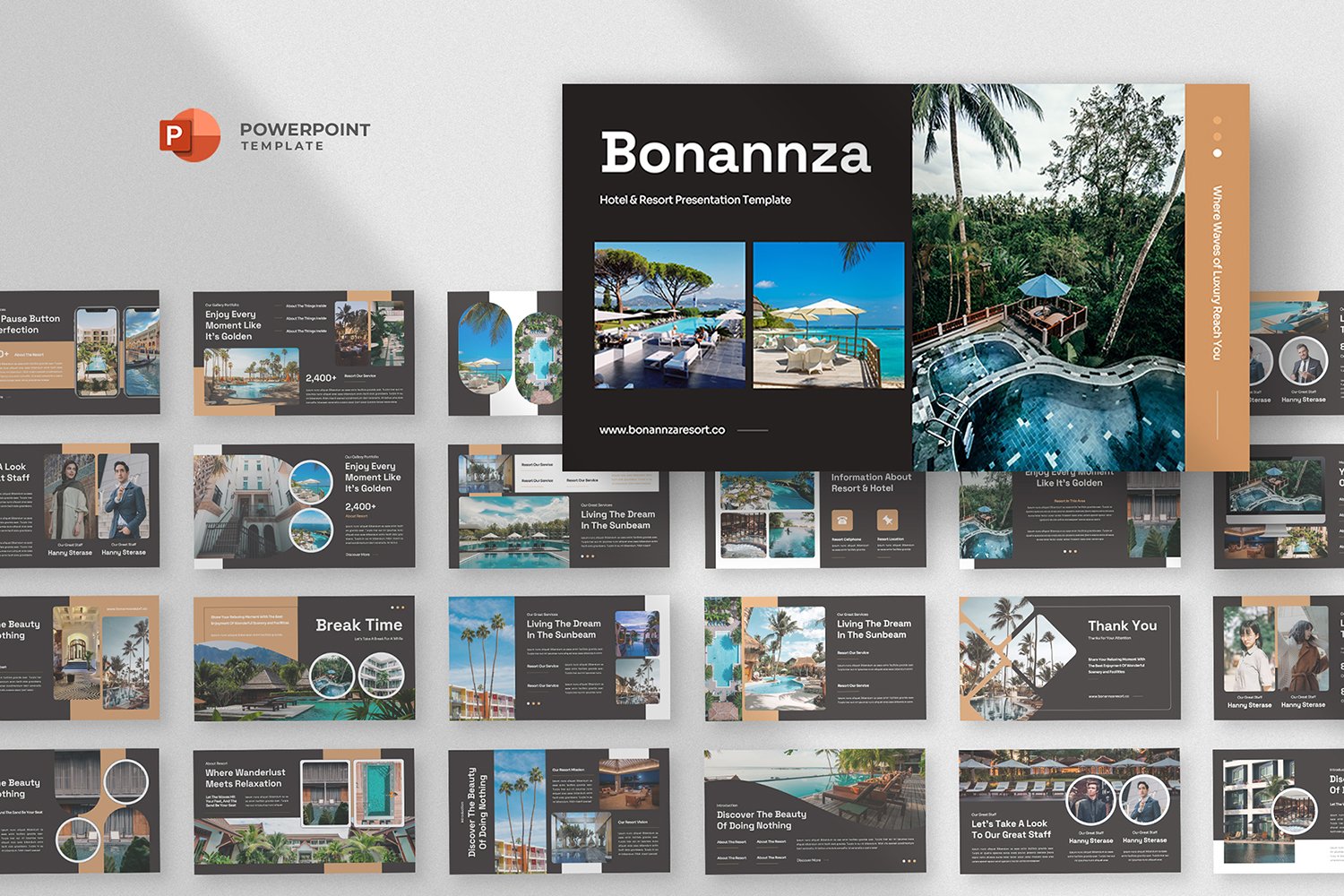 Bonannza - Resort & Hotel Powerpoint Template